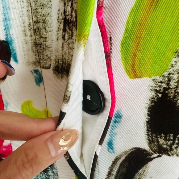 Marni Paintbrush Print Jacket – IT 38 – SS20 Runway – NWT $1950 Designer - Picture 10 of 16